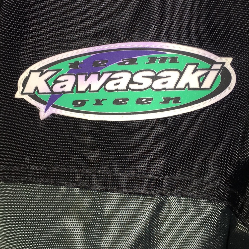 Kawasaki Green Riding Jacket Unisex - Picture 2 of 9